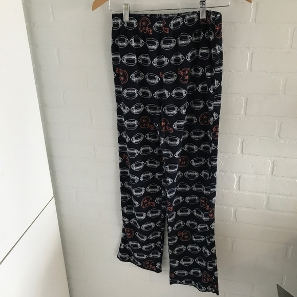 GapKids - Football pajama bottom Black/White/orange Size L - Picture 2 of 5